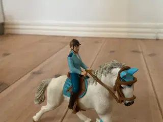 schleich Hest med rytter