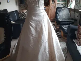 Brudekjole og tøj til brudgom 