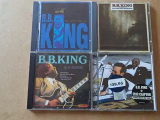 .B.B.  KING  CDer sælges stykvis 