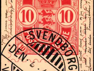 Svendborg - Venlig Hilsen 1907 - u/n - Brugt