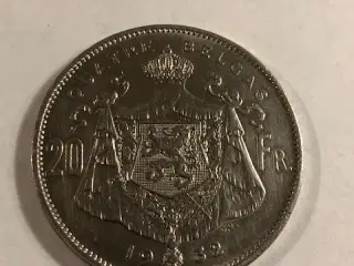 20 Francs 1932 Belgium