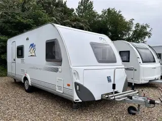 2007 - Knaus Sudwind 550 FSK   Campingvogn med 2 køjer