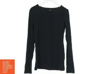 Langærmet sort trøje fra H&M (str. 134)