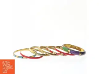 Dekorative metal armbånd (str. Ø 7 cm)