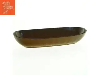 Porcelæn, Skål Eldorado Brun , Gustavsberg Sweden (str. 32 x 17 cm)