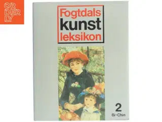 Fogtdals Kunstleksikon Bind 2 fra Fogtdals