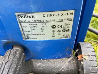 Nilfilsk Højtryksrenser m. terrassevasker.