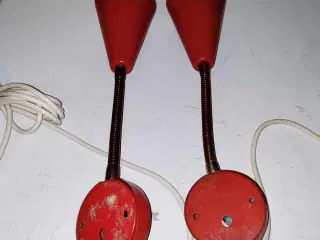 2 super fede retro senge lamper