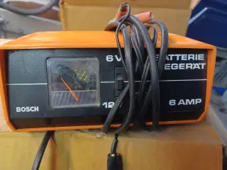Bosch 6 volt og 12 volt lader