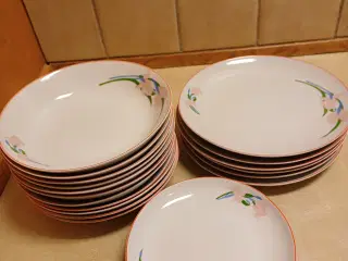 Spisetallerkener Florentina fra Aida