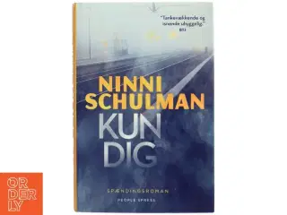 Kun dig : spændingsroman af Ninni Schulman (Bog)