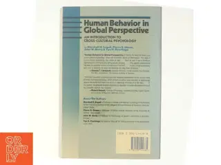 Human Behavior in Global Perspective af Marshall H. Segall (Bog)