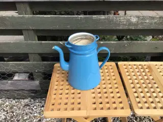 Madamblå  stor kaffekande