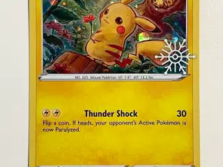 Pokemon Pikachu kort 