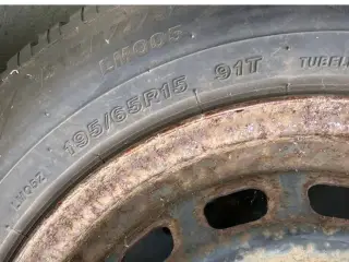 Vinterhjul. Passer til Peugeot 307. 4 stk 