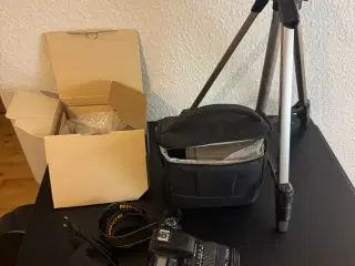 Nikon D7500 med lav shutter