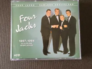 4 cd’er med Four Jacks indeholder musik fra 1957-1