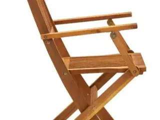 Foldbare havestole 4 stk. massivt akacietræ