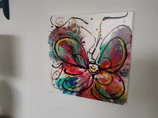 Akryl maleri 30x30