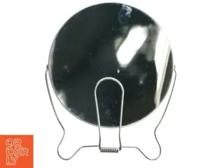Rundt spejl med metalstativ (str. Ø 16,5 cm)
