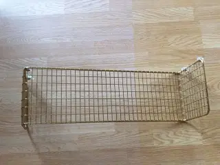 Trådhylde kobberfarvet 60x20