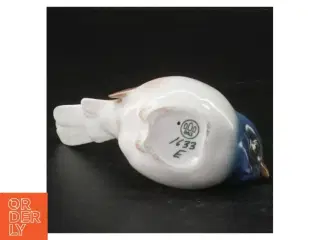 Porcelænsfigur af fugl fra B&G (str. Længde. 13 cm)