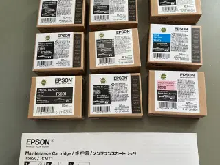 Originale blækpatroner til Epson Stylus Pro 3880 s