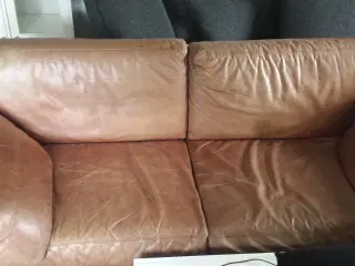 lædersofa 2½ personers