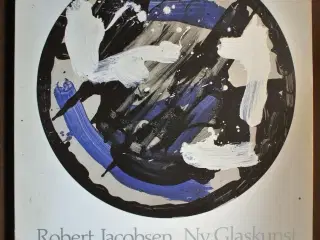 ny glaskunst, af robert jacobsen med dedikation