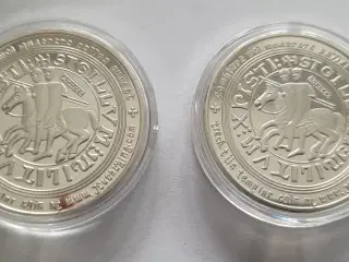 3 stk frimurer medaljer og 1 stk frimurer pin