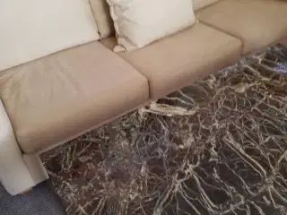 sofa of 2 stole-lækkert matriale