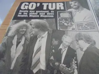 Se og Hør blad med Gasolin - 1991 - uden forside!!