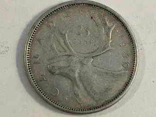 25 Cents Canada 1960