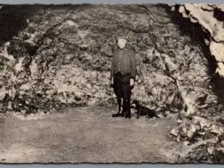Jens Langknivs Stue i de gamle Klakgrube i Daubjerg - Postkort - Ubrugt