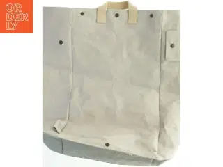 Stor beige vasketøjs kurv fra Usahmama (str. 54x55,5 cm)