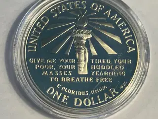 One Dollar Statue of Liberty 1986 USA