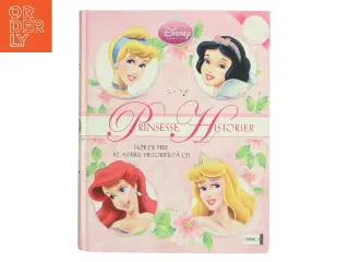 Prinsessehistorier bog med CD fra Disney (Bog)