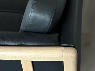 3 personers lædersofa