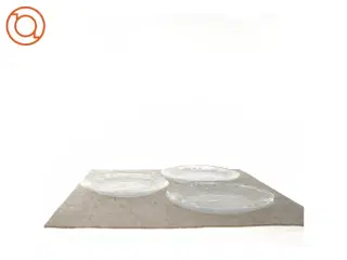 Tallerkener i glas (str. 18 cm)