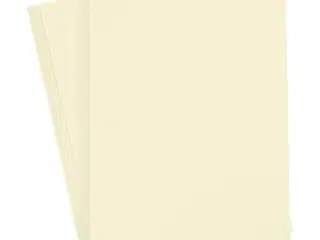 Karton, A4, ark 210x297 mm, 210 g, pastelgul, 10ark/ 1 pk.