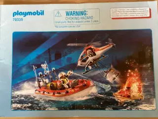Playmobil nr. 70335 Brandberedskab med helikopter 