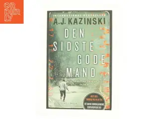 Den sidste gode mand af A. J. Kazinski (Bog) fra DVD