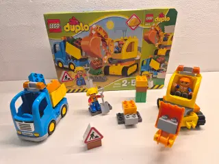Duplo Lastbil og gravemaskine NR10812