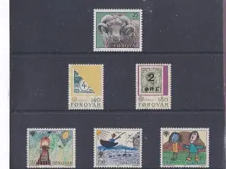 Færøerne - 1979 Komplet - Postfrisk