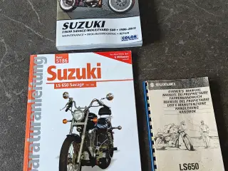 Manualer til Suzuki LS 650 Savage 
