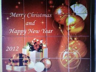 Lego 2012, Merry Christmas and Hap