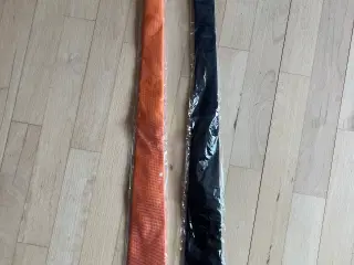 Slips sort og orange