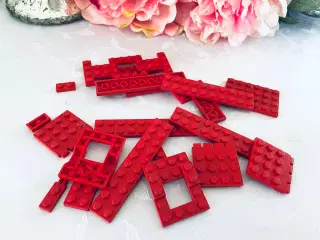 Rød blandet Lego 