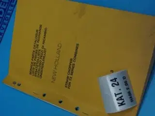 New Holland TX30 - TX36 Snitter Reservedelskatalog 