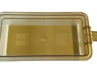 6 stk. Kantine varmefast gul 1/3-65 GN et greb Cambro